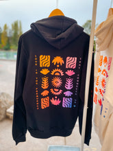 Load image into Gallery viewer, Black Love Is The Frequency Gradient Fleece Hoodie
