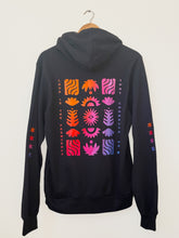Load image into Gallery viewer, Black Love Is The Frequency Gradient Fleece Hoodie
