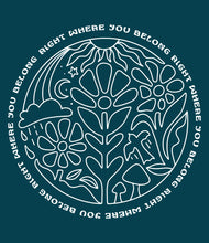 Load image into Gallery viewer, Right Where You Belong Fleece Hoodie