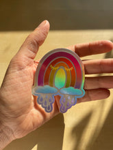Load image into Gallery viewer, Sad/Happy Rainbow Sticker
