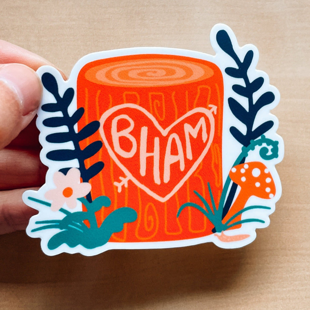 Bham Stump Sticker