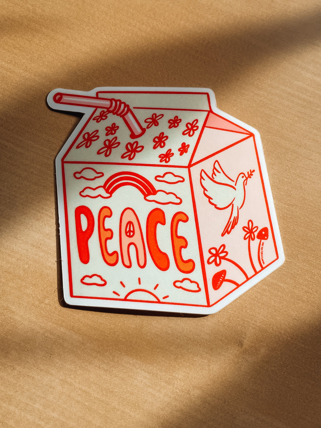 Drink Peace Sticker