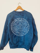 Load image into Gallery viewer, Right Where You Belong Tie Dye Fleece Crewneck
